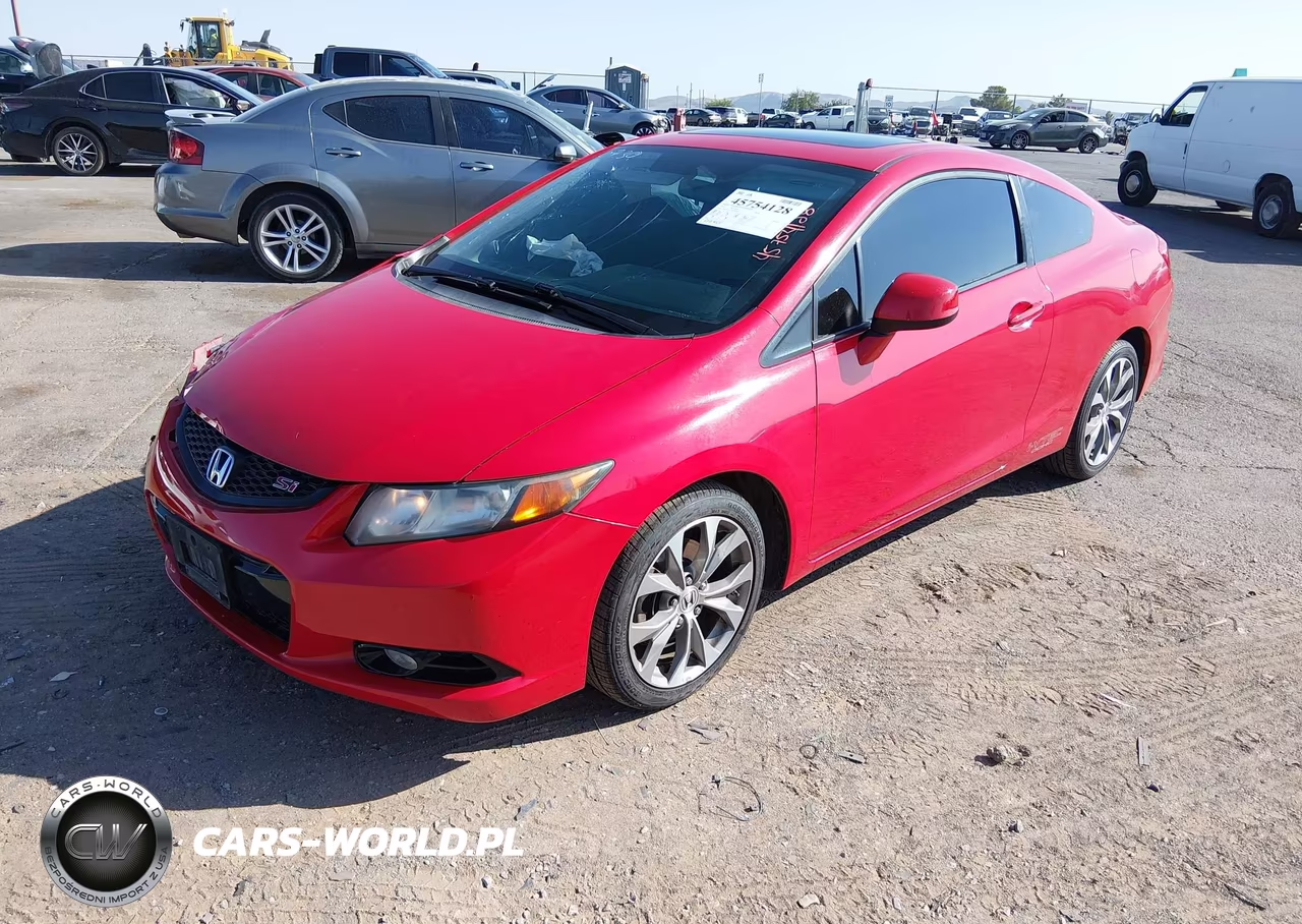 2012 Honda Civic Si VIN:2HGFG4A5XCH708944 - 2