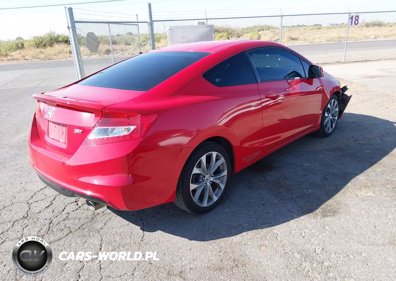 2012 Honda Civic Si VIN:2HGFG4A5XCH708944 - 4
