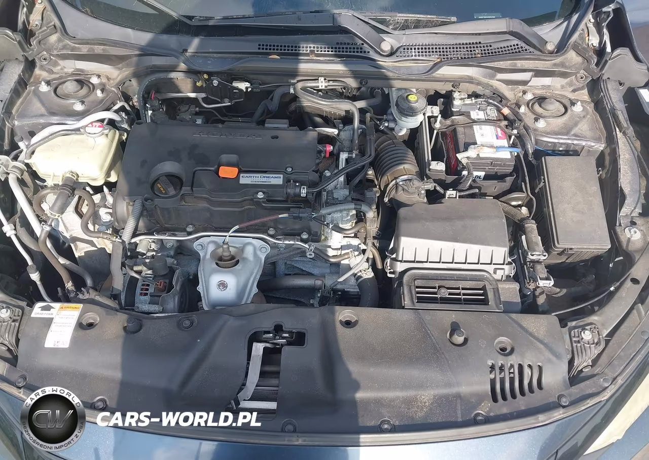 2019 Honda Civic Lx VIN:19XFC2F6XKE004768 - 10