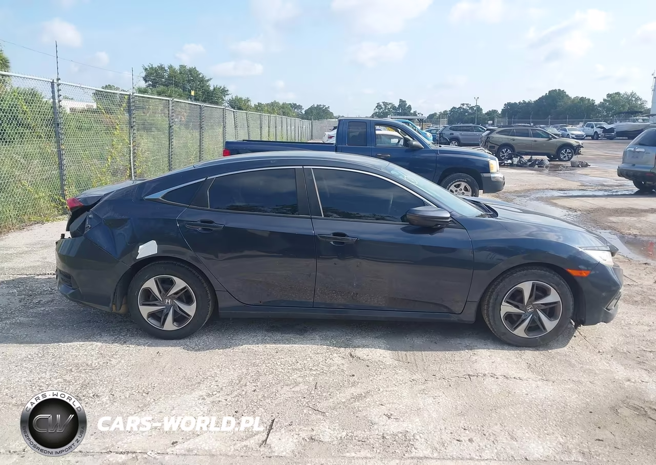 2019 Honda Civic Lx VIN:19XFC2F6XKE004768 - 13