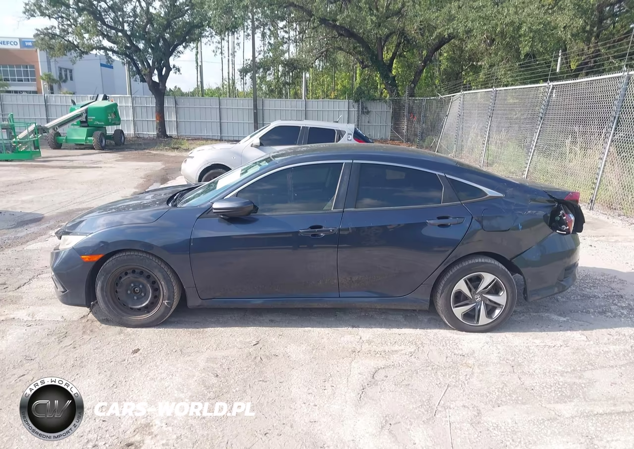 2019 Honda Civic Lx VIN:19XFC2F6XKE004768 - 14