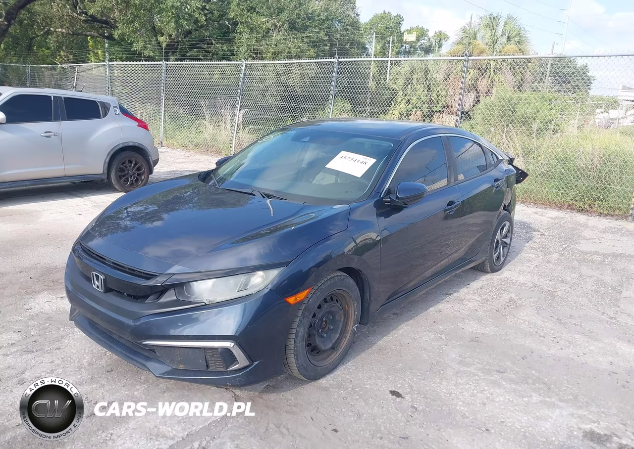 2019 Honda Civic Lx VIN:19XFC2F6XKE004768 - 2