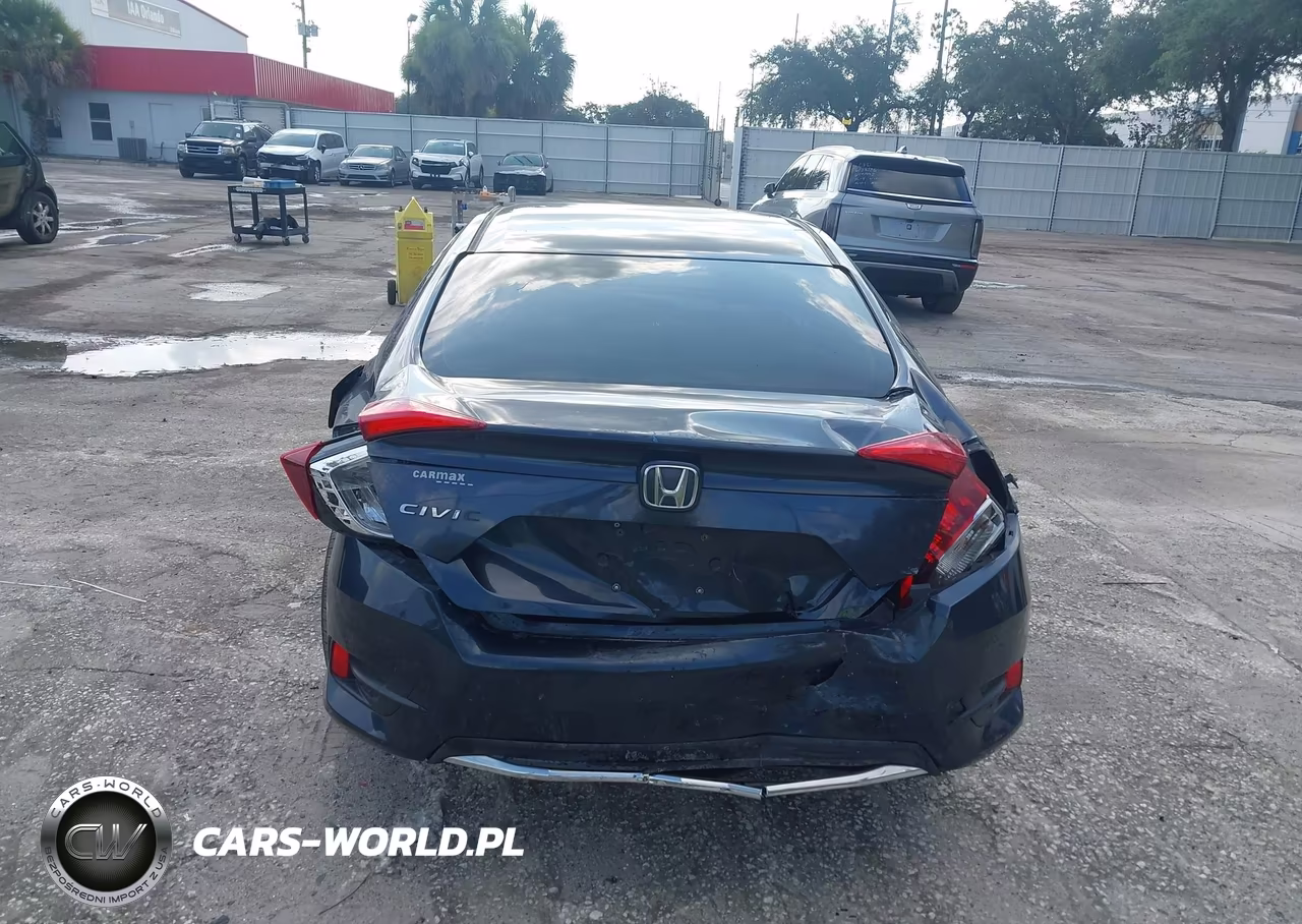 2019 Honda Civic Lx VIN:19XFC2F6XKE004768 - 6