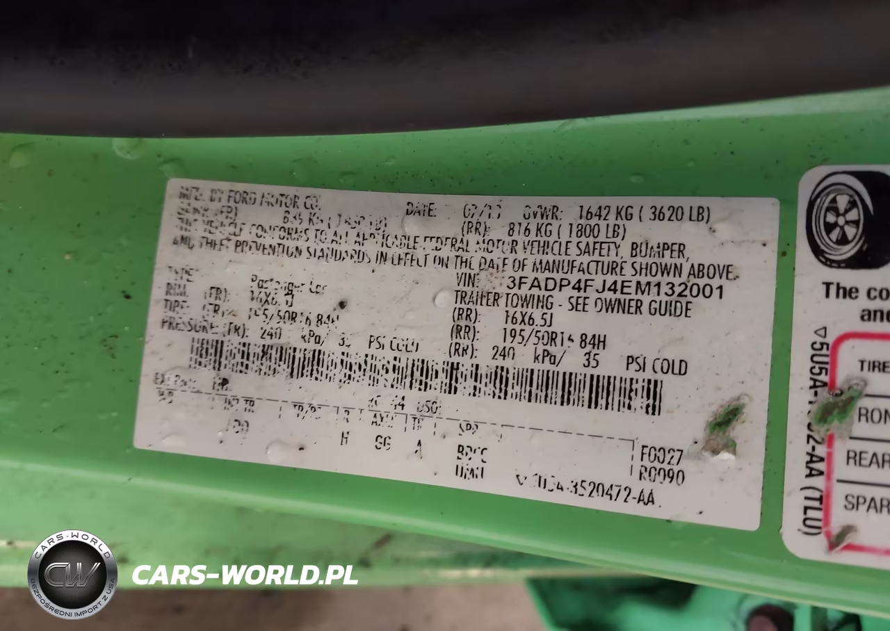 2014 Ford Fiesta Titanium VIN:3FADP4FJ4EM132001 - 9