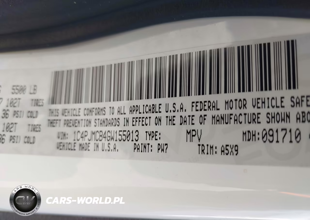 2016 Jeep Cherokee Latitude VIN:1C4PJMCB4GW155013 - 9