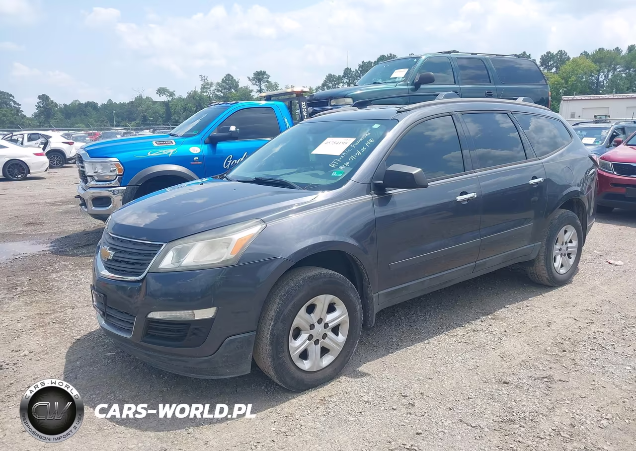 2013 Chevrolet Traverse Ls VIN:1GNKRFED5DJ170567 - 2