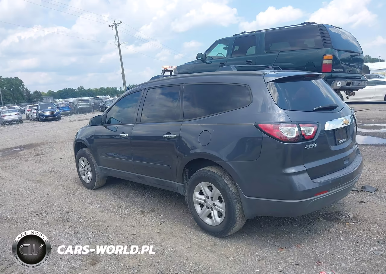 2013 Chevrolet Traverse Ls VIN:1GNKRFED5DJ170567 - 3