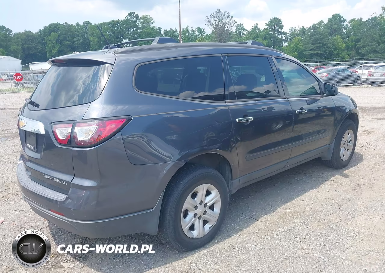 2013 Chevrolet Traverse Ls VIN:1GNKRFED5DJ170567 - 4