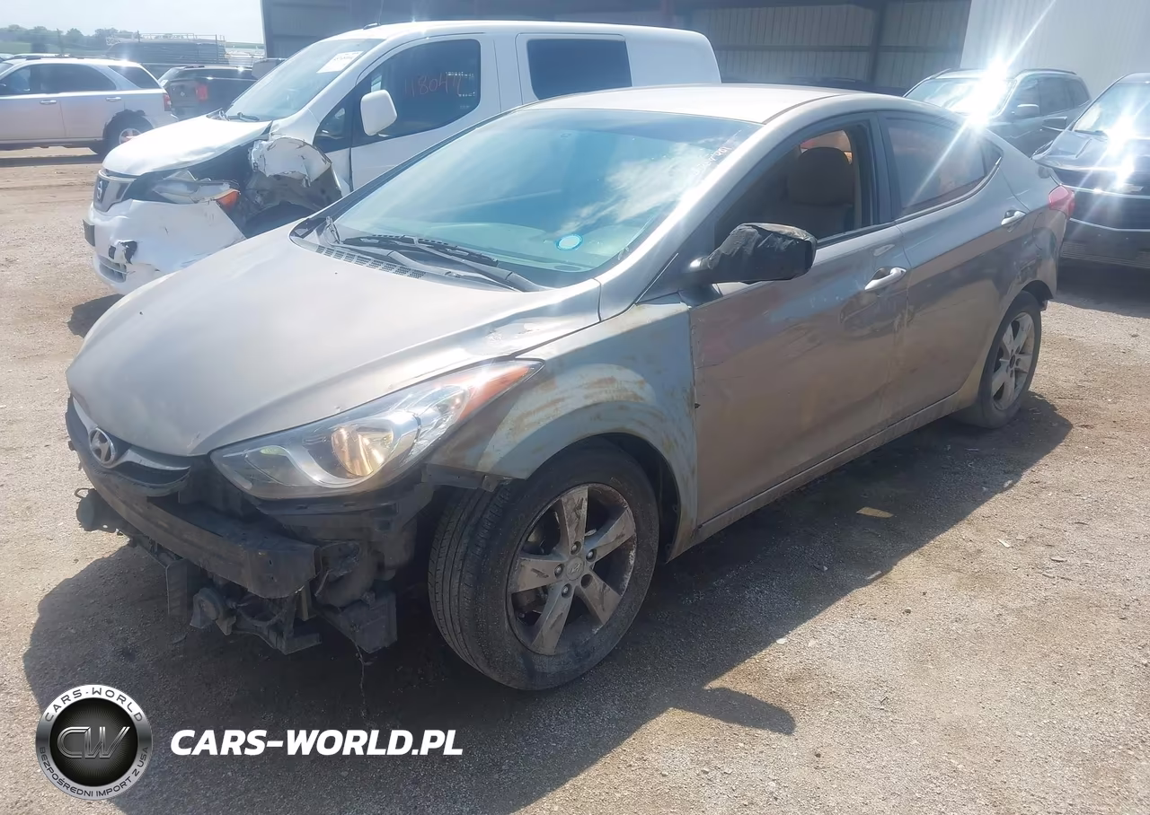 2013 Hyundai Elantra Gls VIN:5NPDH4AE7DH411996 - 2