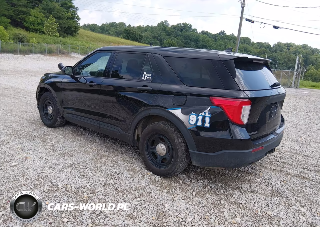 2022 Ford Police Interceptor Utility VIN:1FM5K8ACONGB74152 - 3