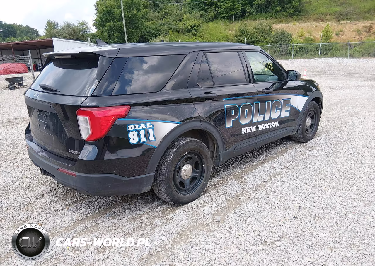 2022 Ford Police Interceptor Utility VIN:1FM5K8ACONGB74152 - 4