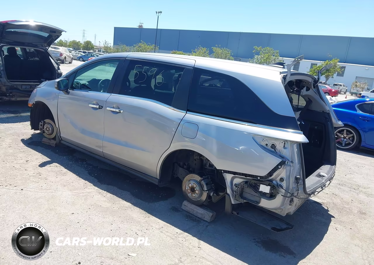 2020 Honda Odyssey Ex-L-Ex-L W-Navi Res VIN:5FNRL6H7XLB015596 - 3