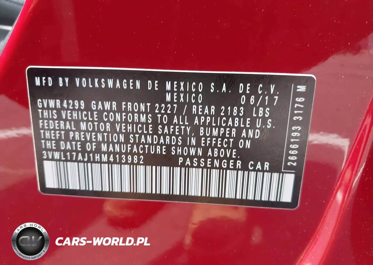 2017 Volkswagen Jetta 1.8T Sel-1.8T Sel Premium VIN:3VWL17AJ1HM413982 - 9