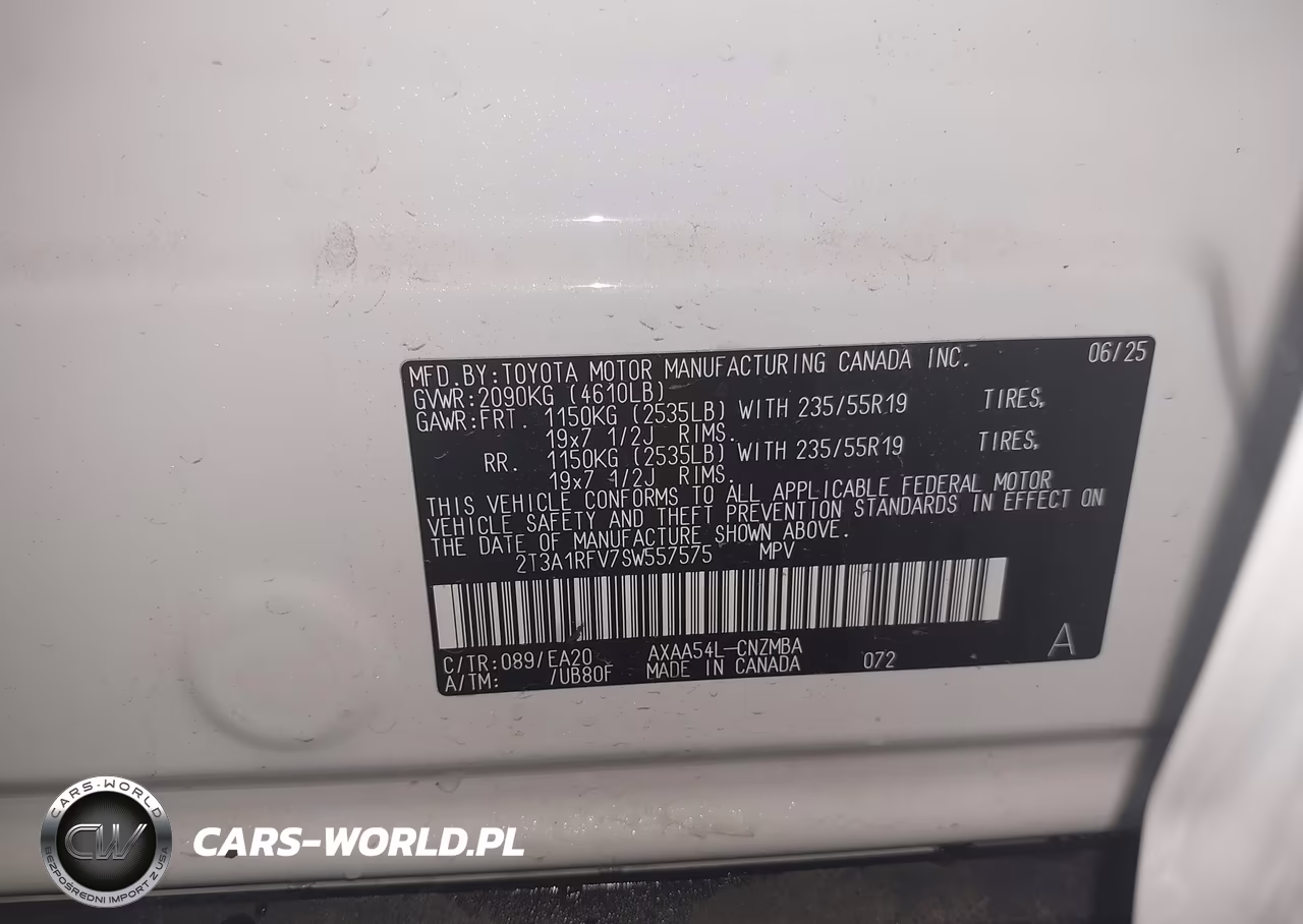 2025 Toyota Rav4 Xle Premium VIN:2T3A1RFV7SW557575 - 9