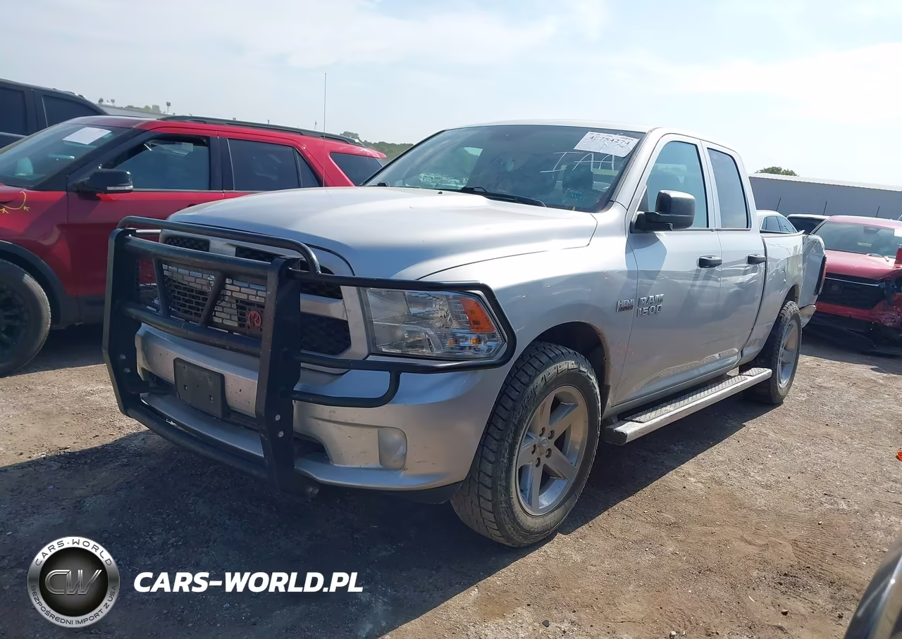2017 Ram 1500 Express 4X4 6'4 Box VIN:1C6RR7FT1HS593155 - 2