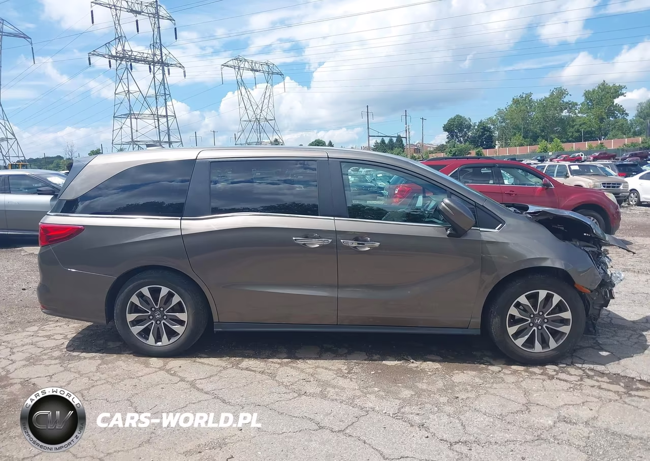 2022 Honda Odyssey Ex-L VIN:5FNRL6H76NB020524 - 12