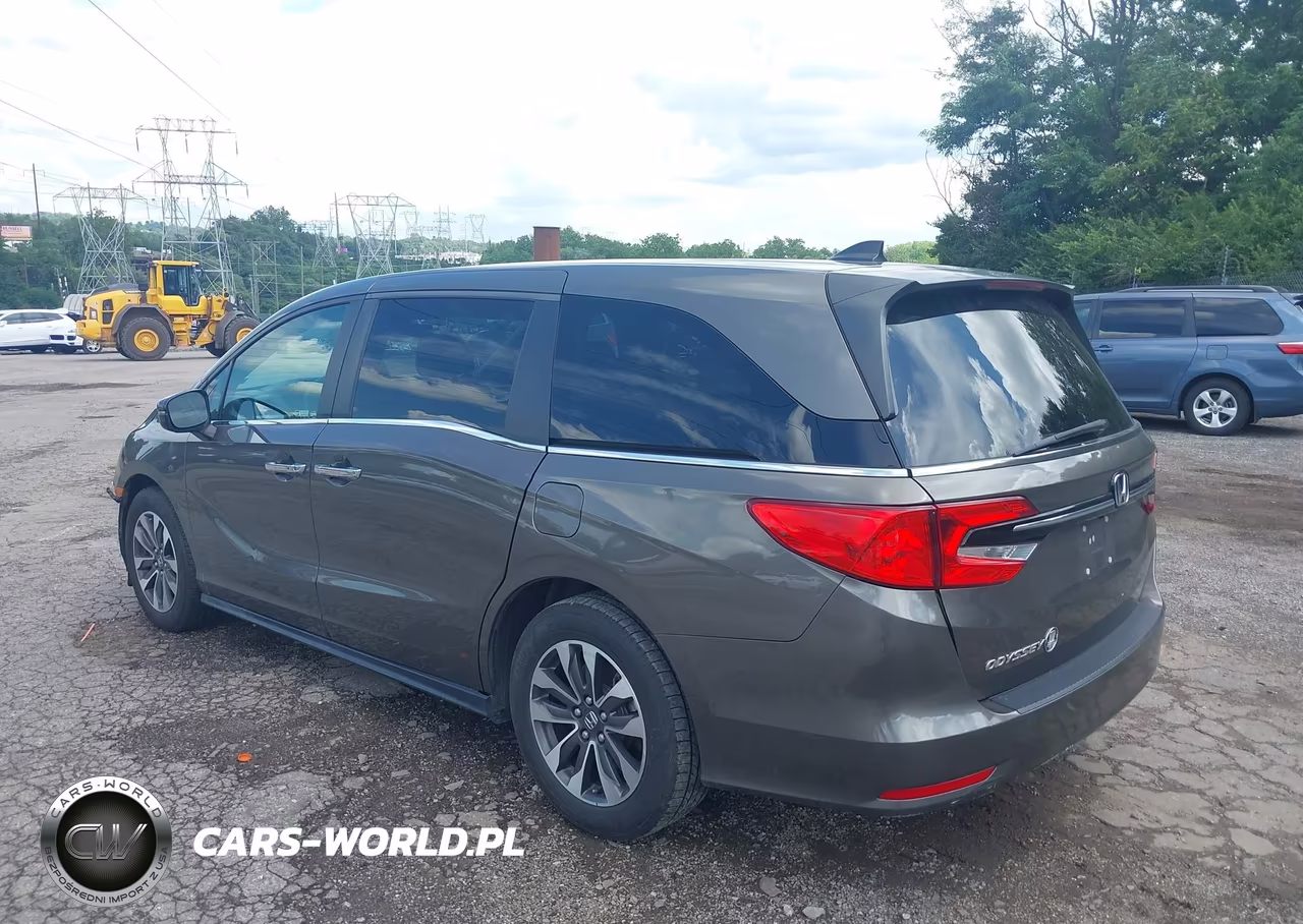 2022 Honda Odyssey Ex-L VIN:5FNRL6H76NB020524 - 3