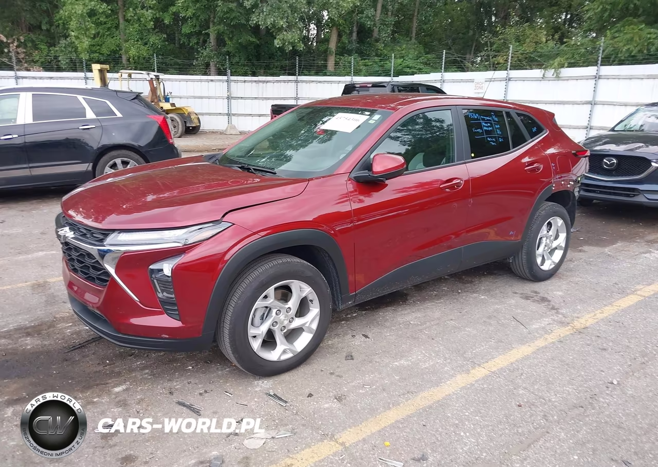 2025 Chevrolet Trax Fwd Ls VIN:KL77LFEP7SC089918 - 2