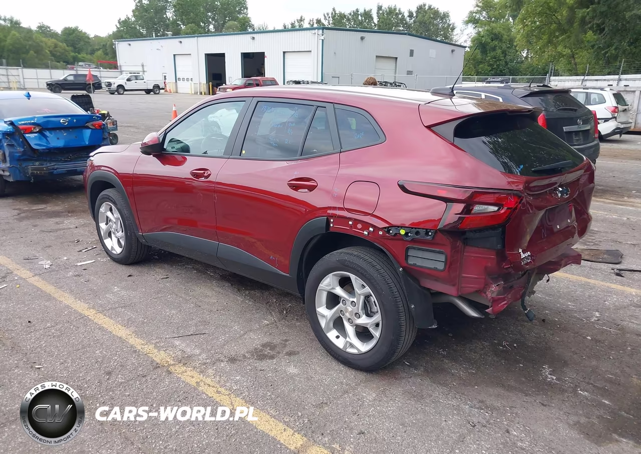 2025 Chevrolet Trax Fwd Ls VIN:KL77LFEP7SC089918 - 3