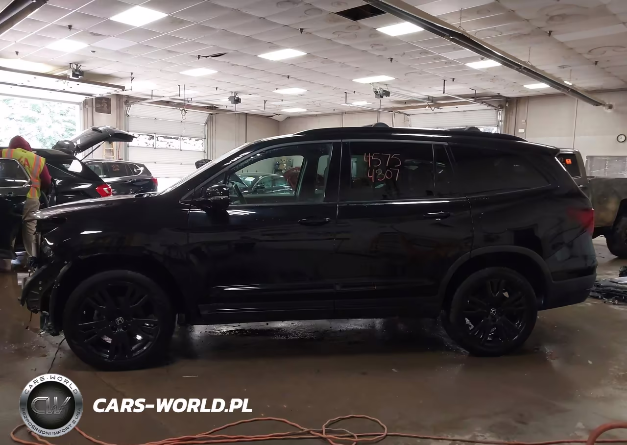 2021 Honda Pilot Awd Black Edition VIN:5FNYF6H76MB021660 - 15