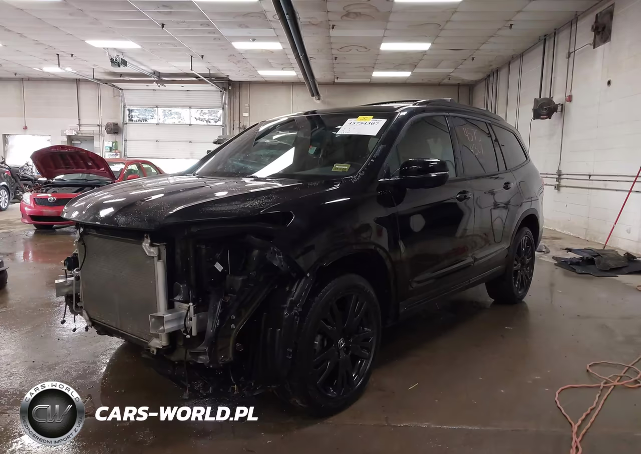 2021 Honda Pilot Awd Black Edition VIN:5FNYF6H76MB021660 - 2