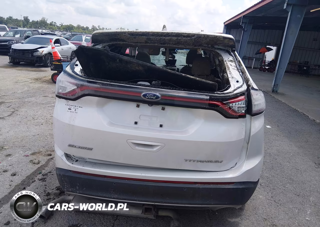2015 Ford Edge Titanium VIN:2FMPK3K95FBB75952 - 15