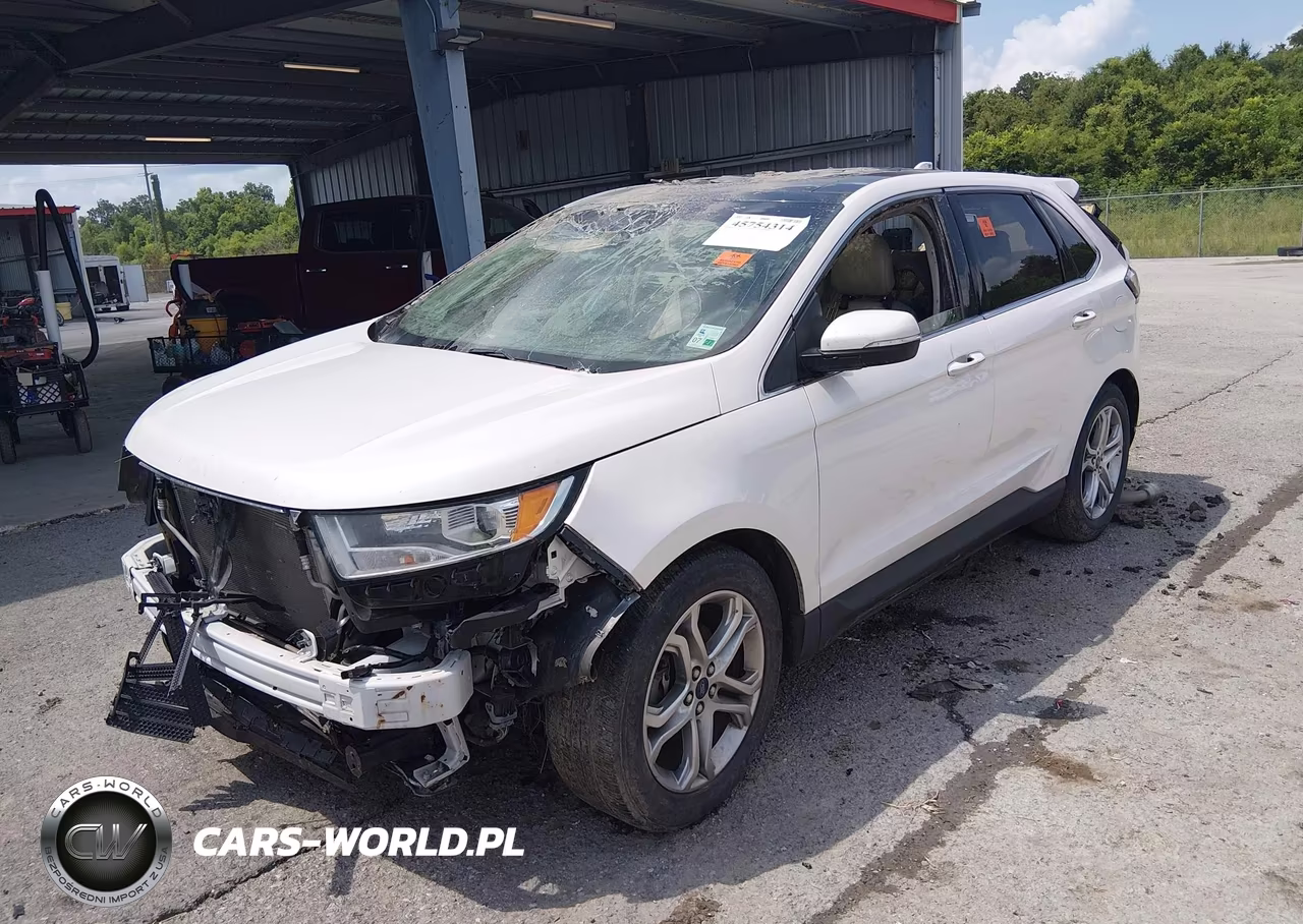 2015 Ford Edge Titanium VIN:2FMPK3K95FBB75952 - 2
