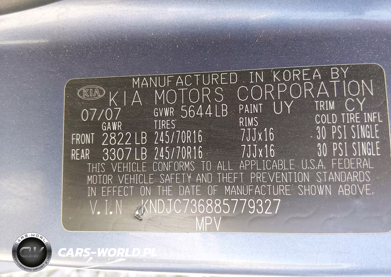 2008 Kia Sorento Ex VIN:KNDJC736885779327 - 9