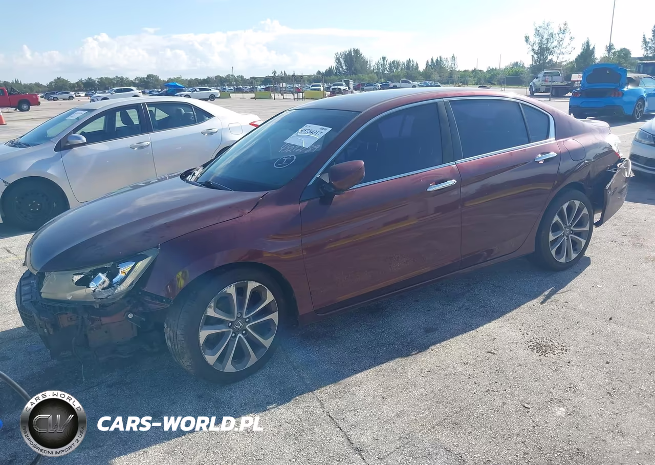 2015 Honda Accord Sport VIN:1HGCR2F52FA049657 - 2