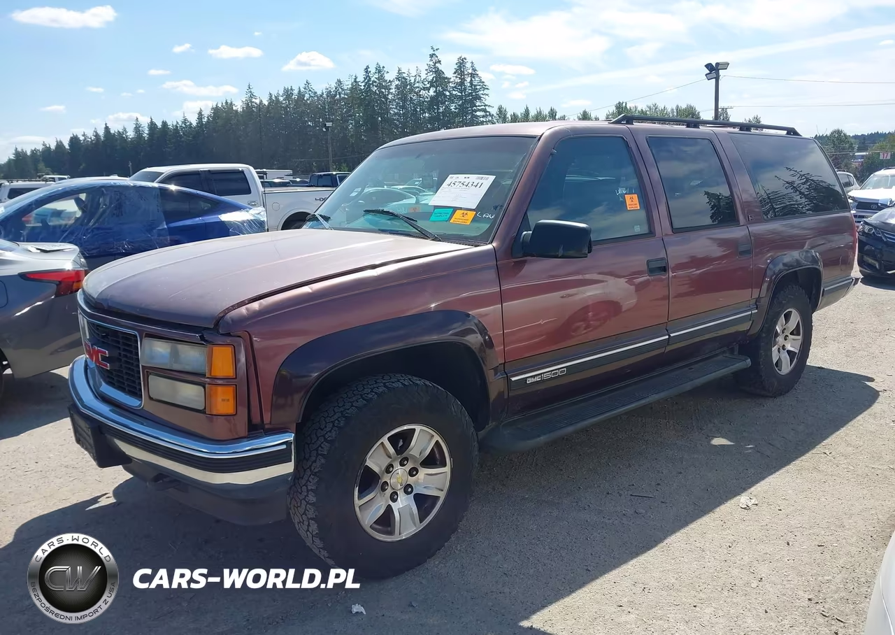 1996 GMC Suburban K1500 VIN:1GKFK16R9TJ755747 - 2