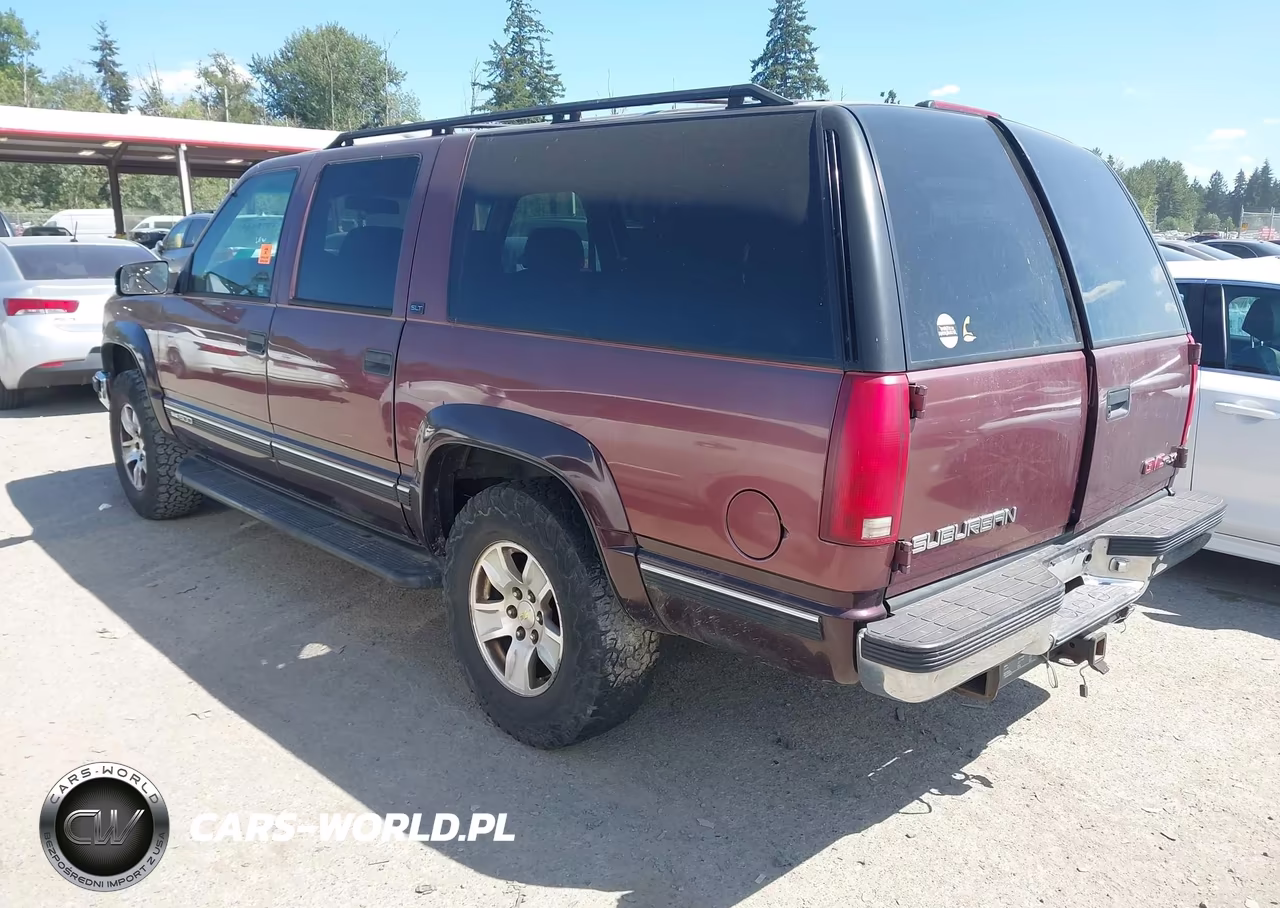 1996 GMC Suburban K1500 VIN:1GKFK16R9TJ755747 - 3