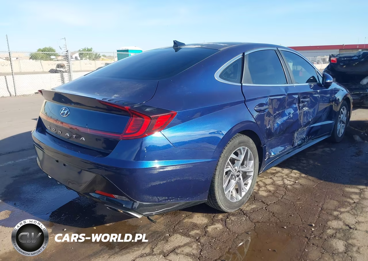 2021 Hyundai Sonata Sel VIN:5NPEL4JA3MH095786 - 4
