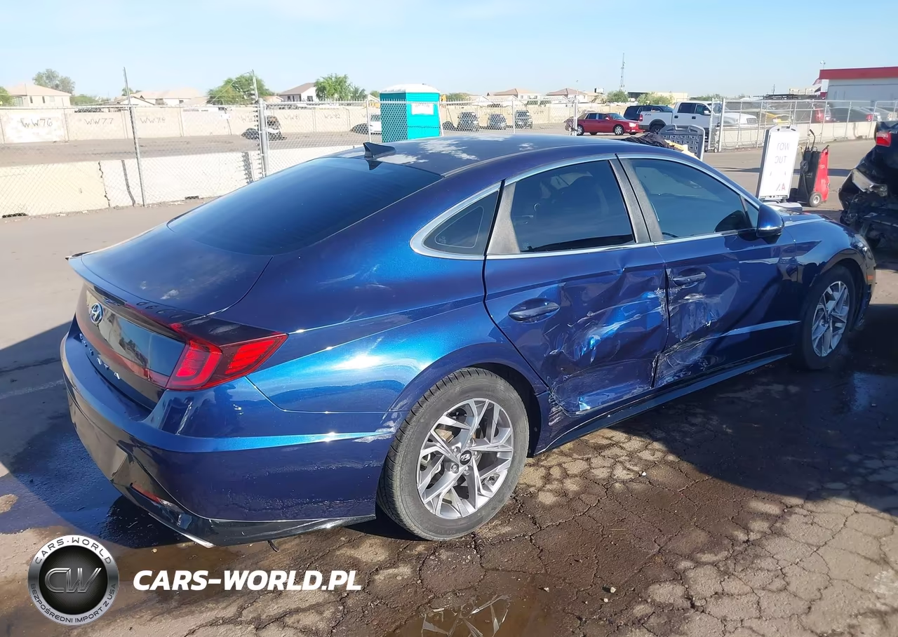 2021 Hyundai Sonata Sel VIN:5NPEL4JA3MH095786 - 6