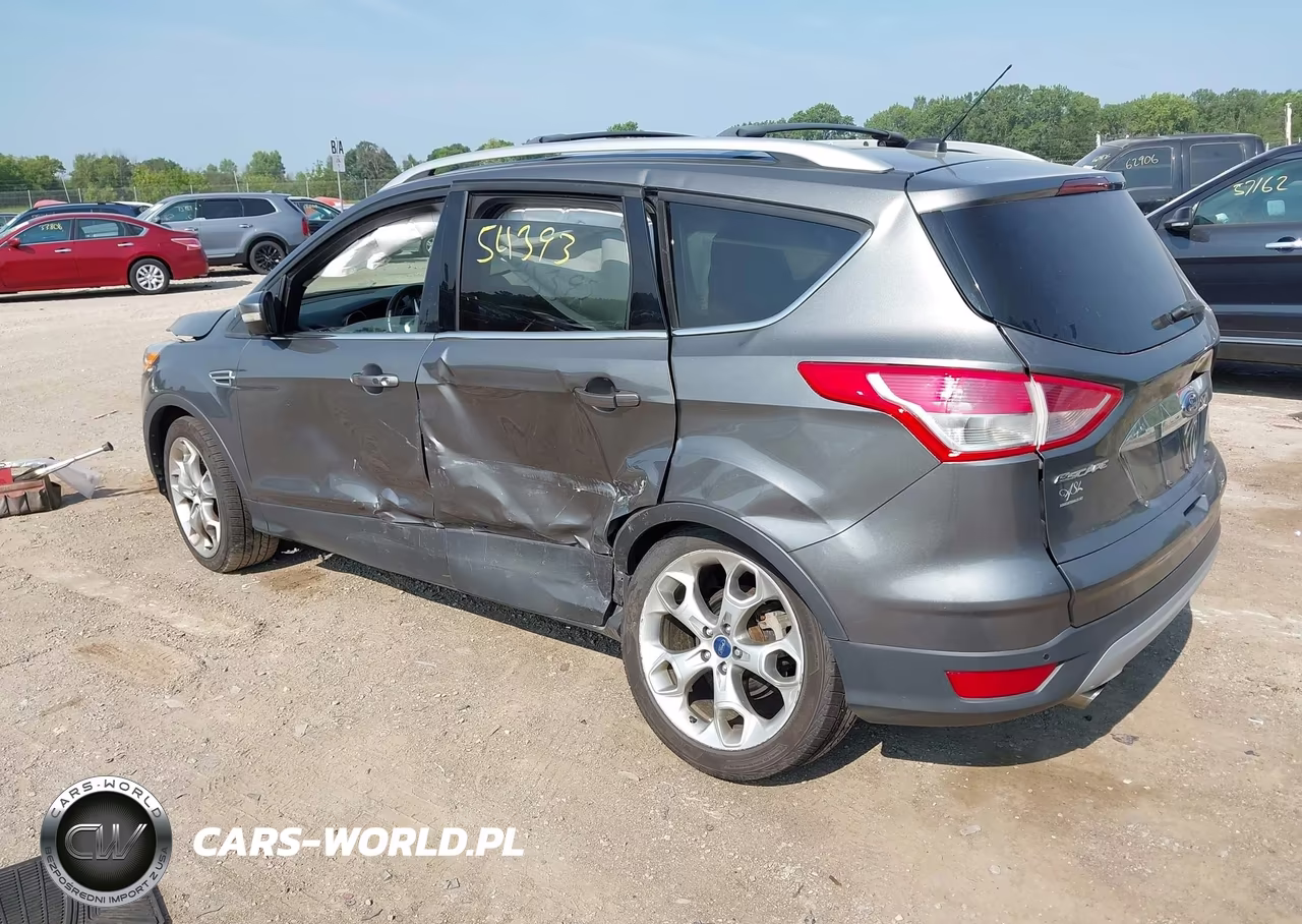 2014 Ford Escape Titanium VIN:1FMCU9J91EUB04494 - 3