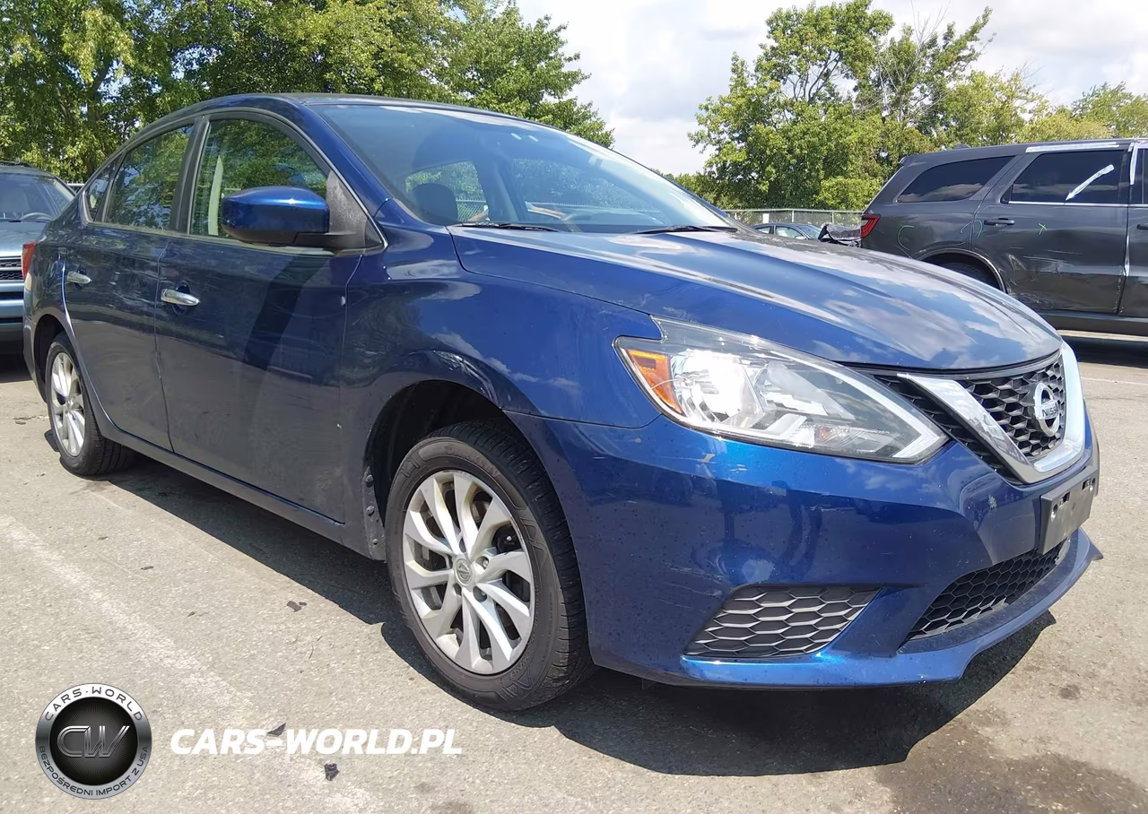 2019 Nissan Sentra Sv VIN:3N1AB7AP8KY405229 - 1