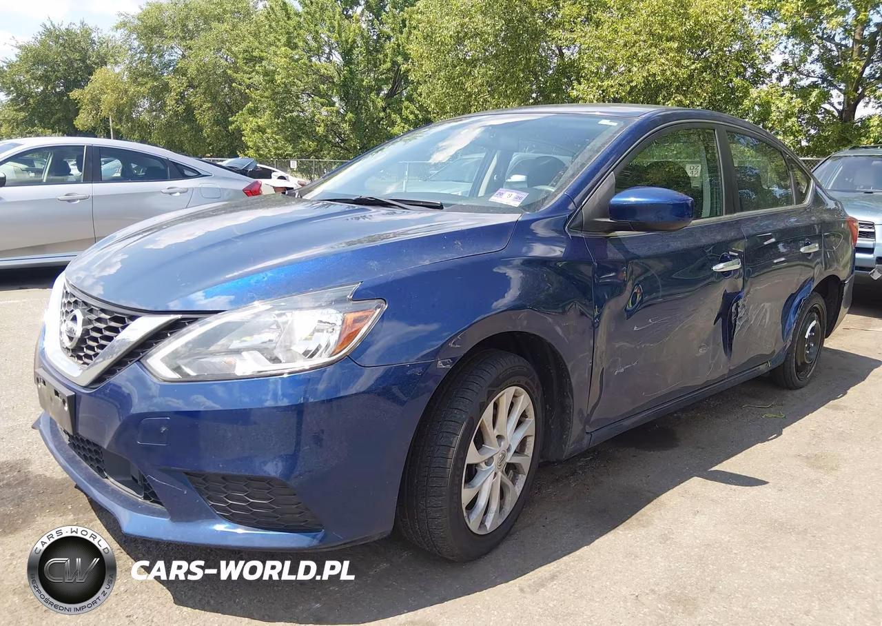 2019 Nissan Sentra Sv VIN:3N1AB7AP8KY405229 - 2