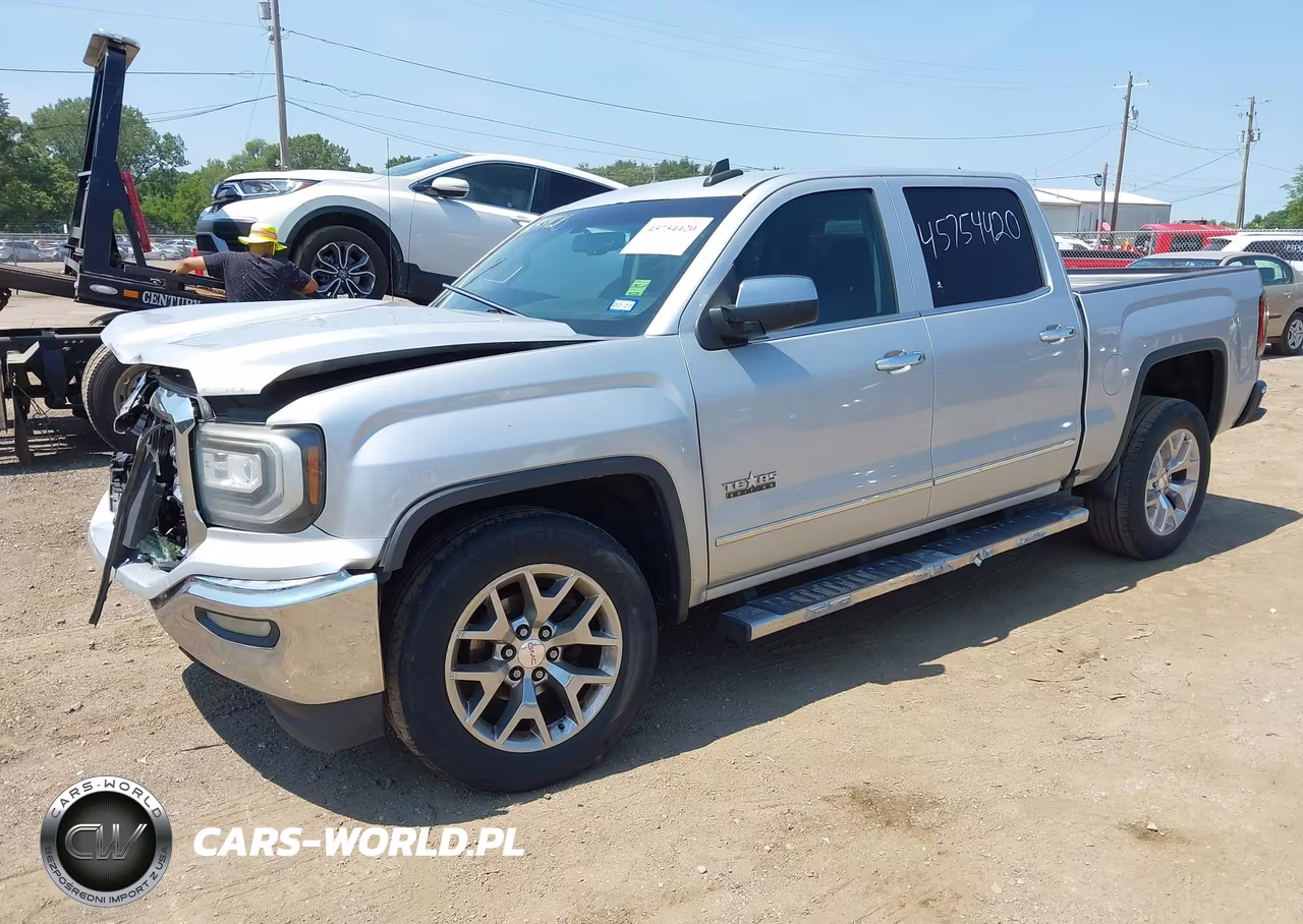 2016 GMC Sierra 1500 Slt VIN:3GTP1NECXGG338345 - 2