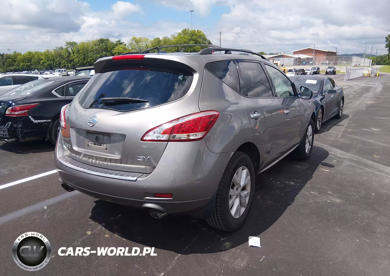 2012 Nissan Murano Sv VIN:JN8AZ1MU1CW104757 - 4