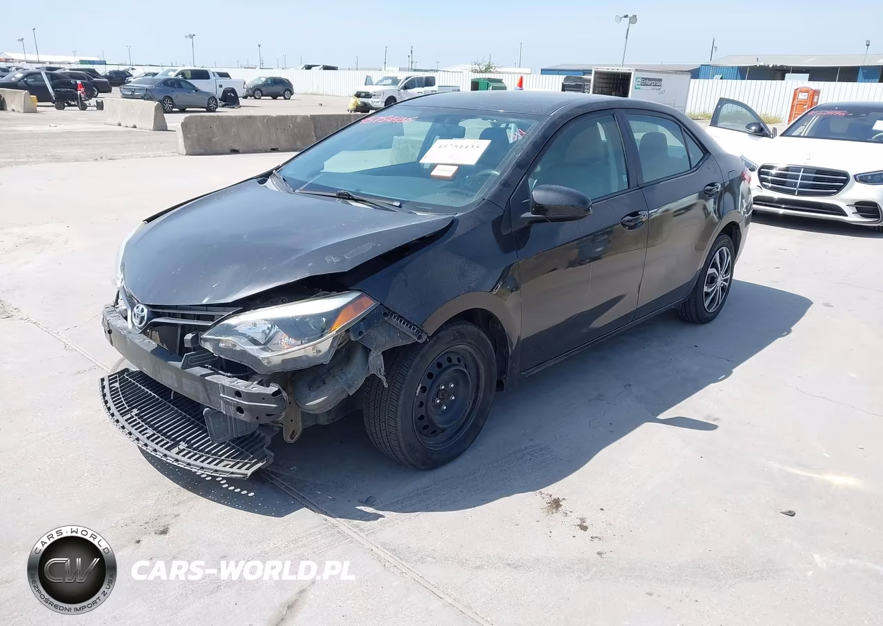 2016 Toyota Corolla Le VIN:5YFBURHE1GP389670 - 2
