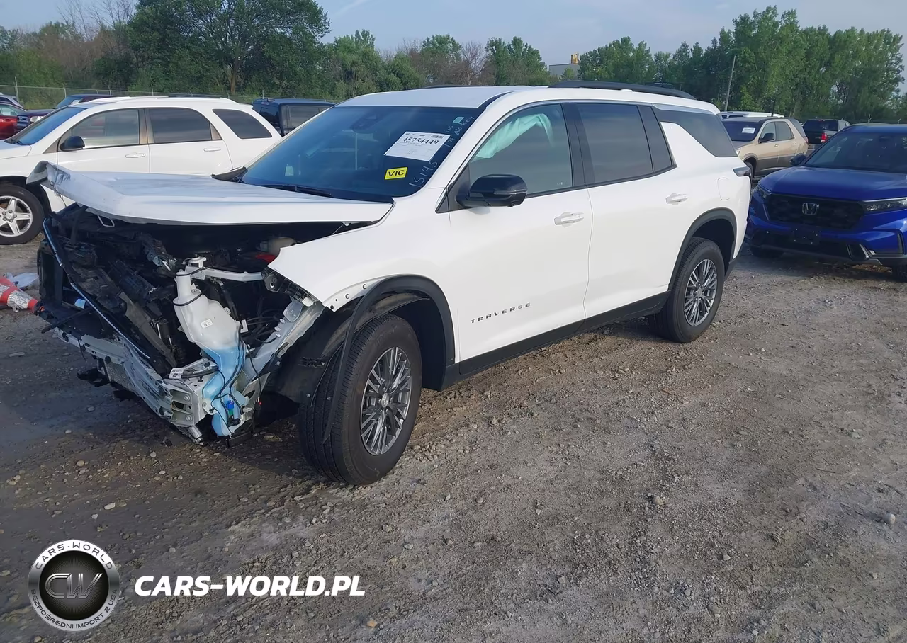 2024 Chevrolet Traverse Fwd Lt VIN:1GNERGKS7RJ189571 - 2