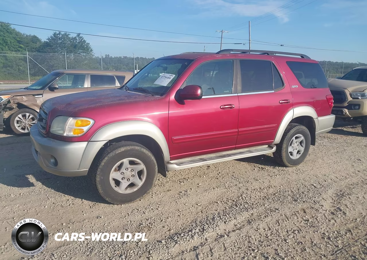 2001 Toyota Sequoia Sr5 V8 VIN:5TDBT44A21S050052 - 2