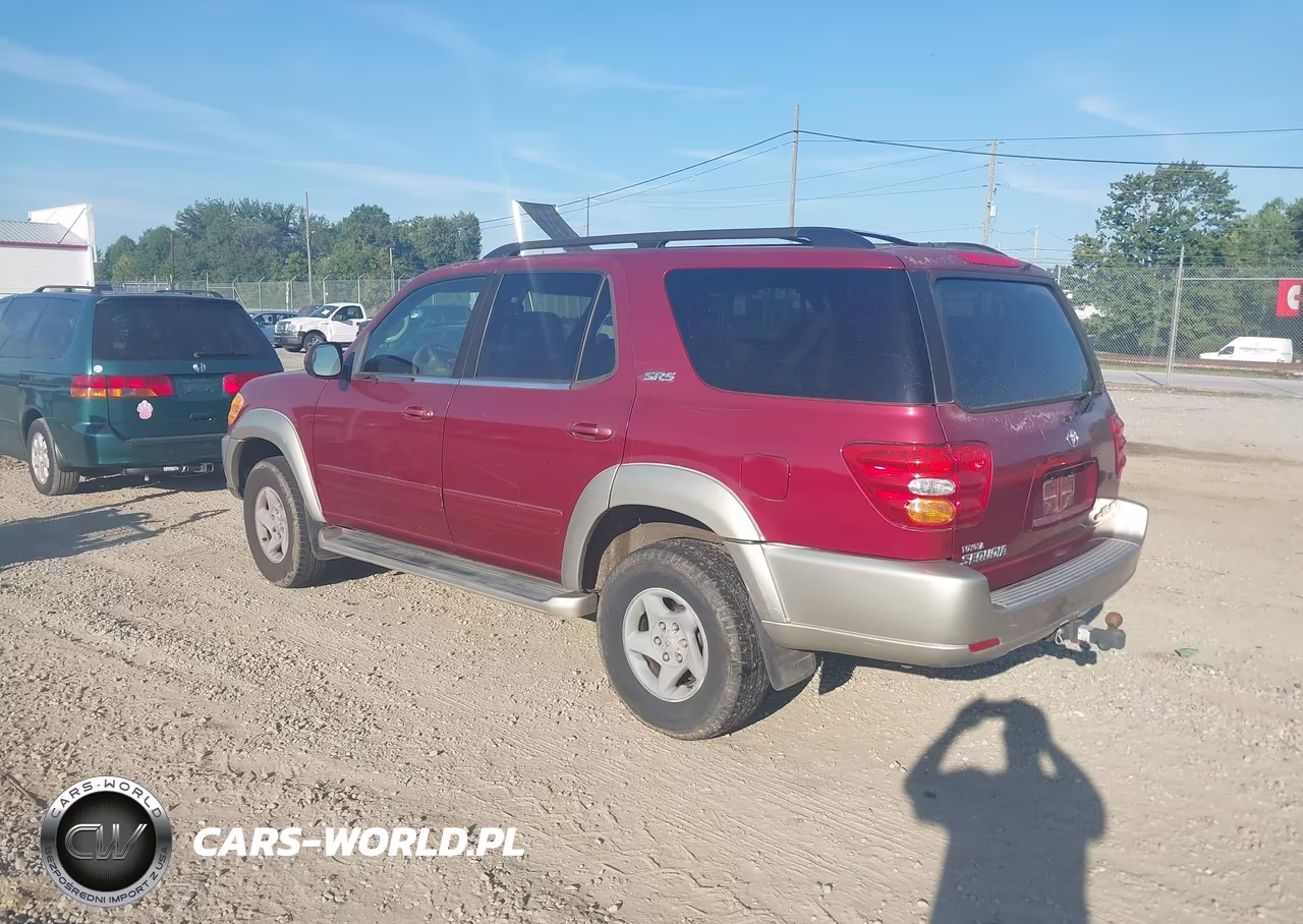2001 Toyota Sequoia Sr5 V8 VIN:5TDBT44A21S050052 - 3