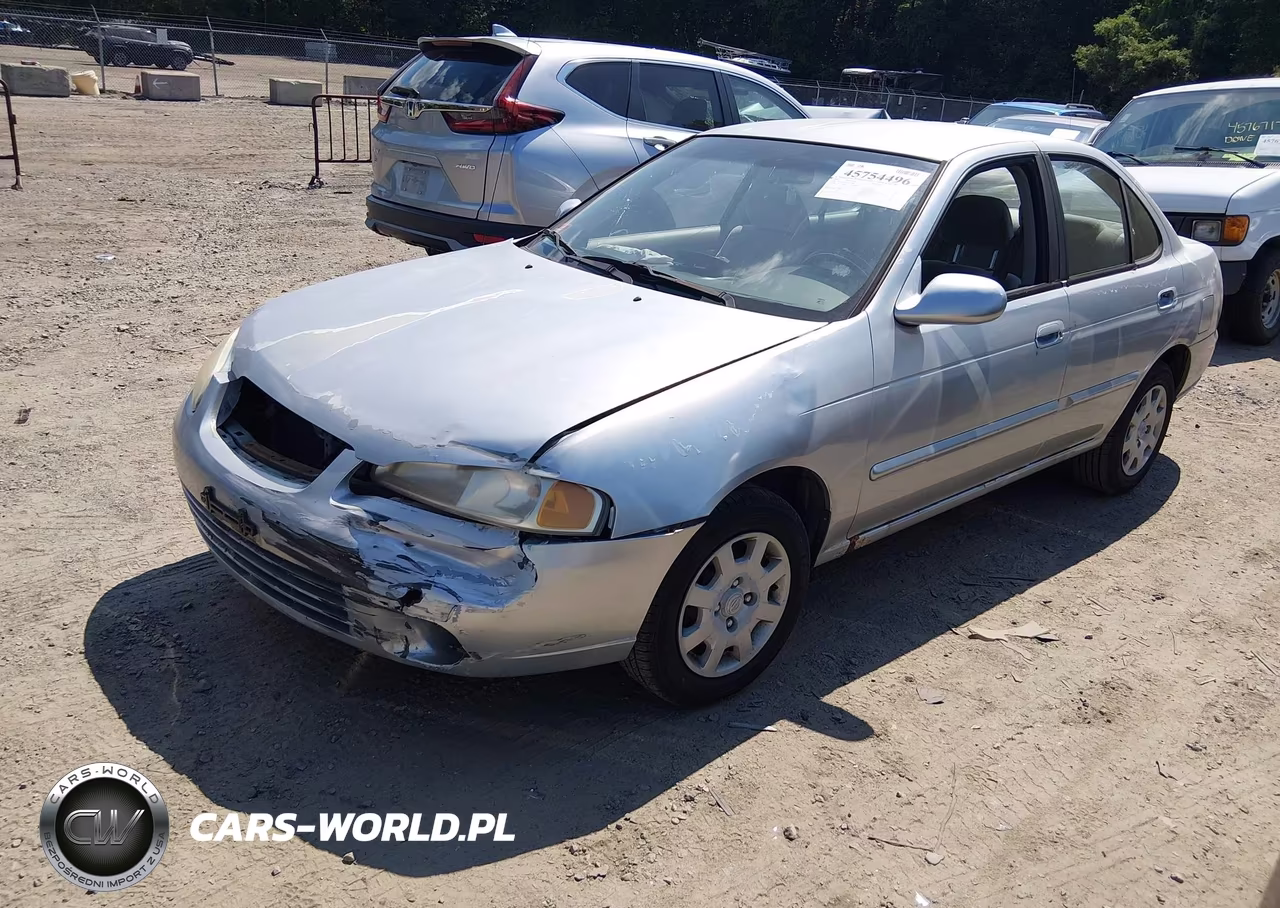 2002 Nissan Sentra Gxe VIN:3N1CB51D72L591040 - 2