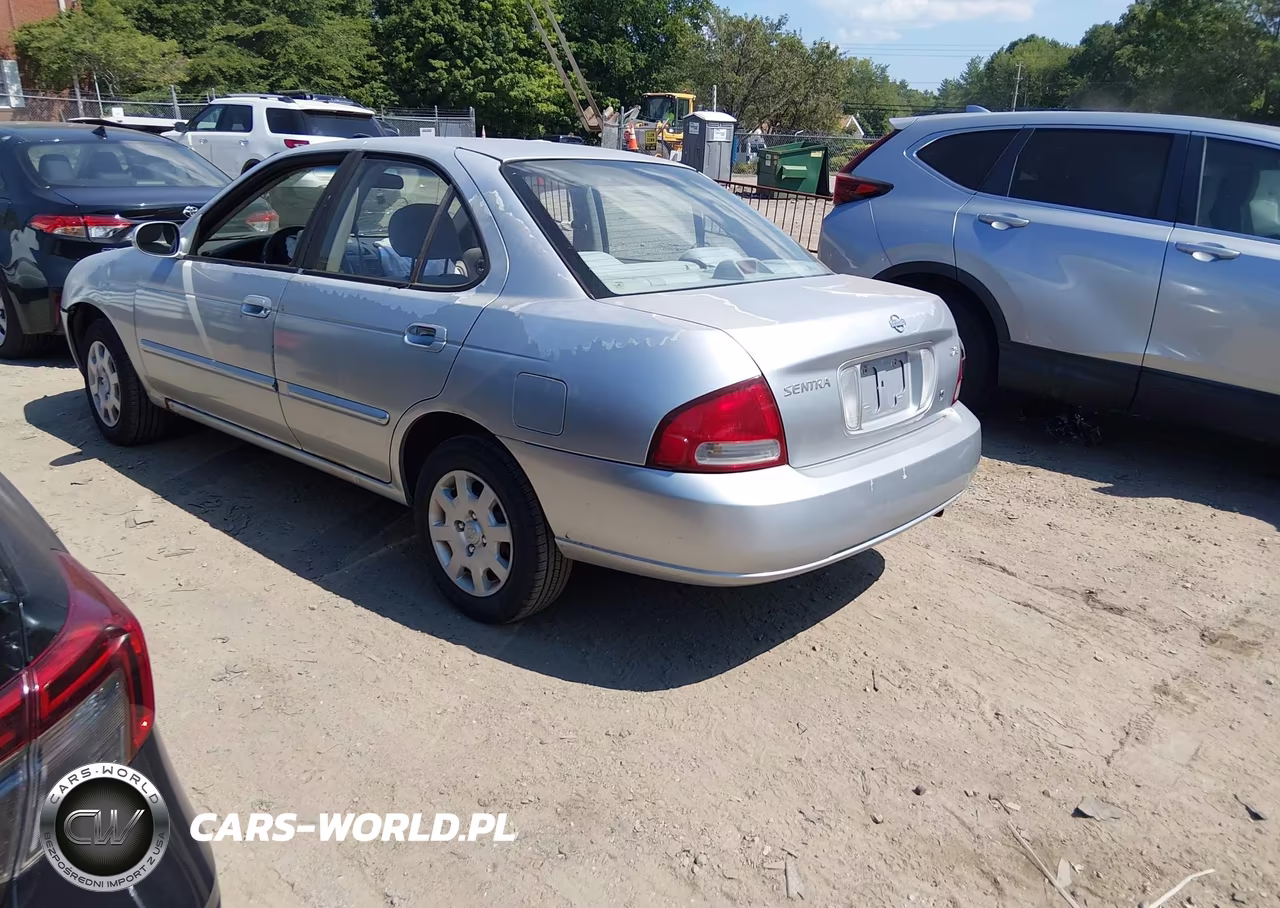2002 Nissan Sentra Gxe VIN:3N1CB51D72L591040 - 3