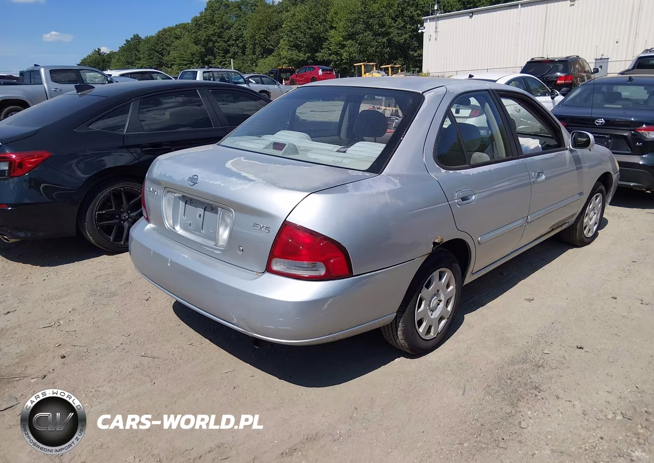 2002 Nissan Sentra Gxe VIN:3N1CB51D72L591040 - 4