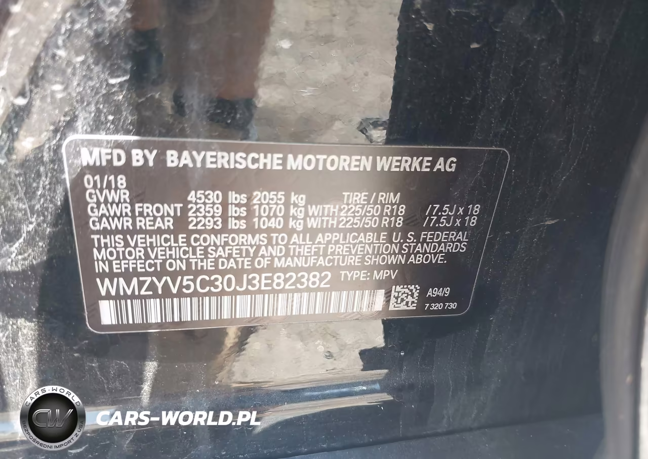 2018 Mini Countryman Cooper VIN:WMZYV5C30J3E82382 - 9