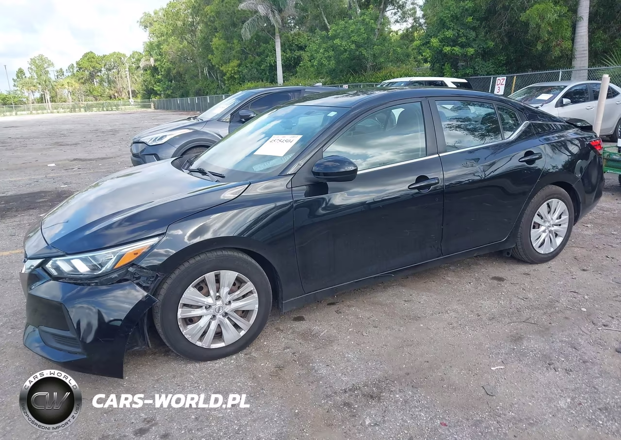 2021 Nissan Sentra S Xtronic Cvt VIN:3N1AB8BV9MY288721 - 2
