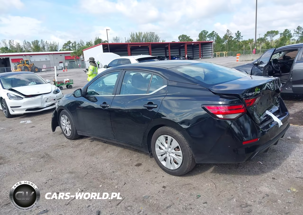 2021 Nissan Sentra S Xtronic Cvt VIN:3N1AB8BV9MY288721 - 3