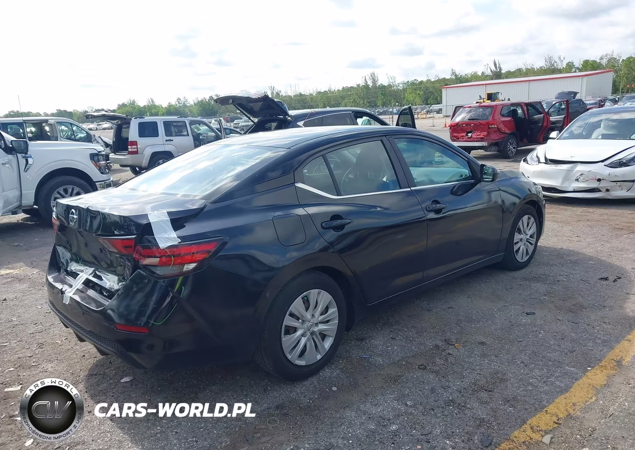 2021 Nissan Sentra S Xtronic Cvt VIN:3N1AB8BV9MY288721 - 4