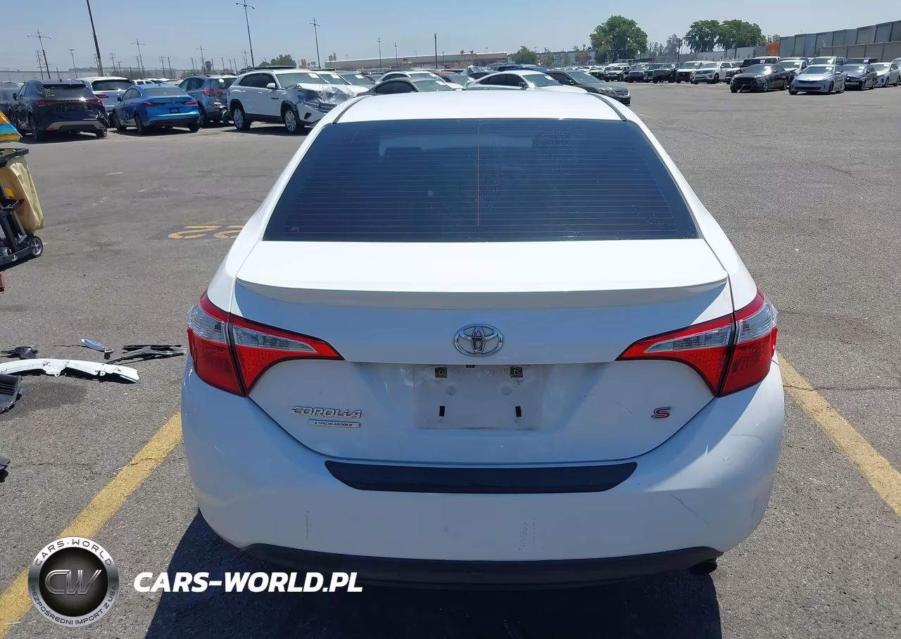 2016 Toyota Corolla S W-Special Edition Pkg VIN:2T1BURHE4GC481744 - 17